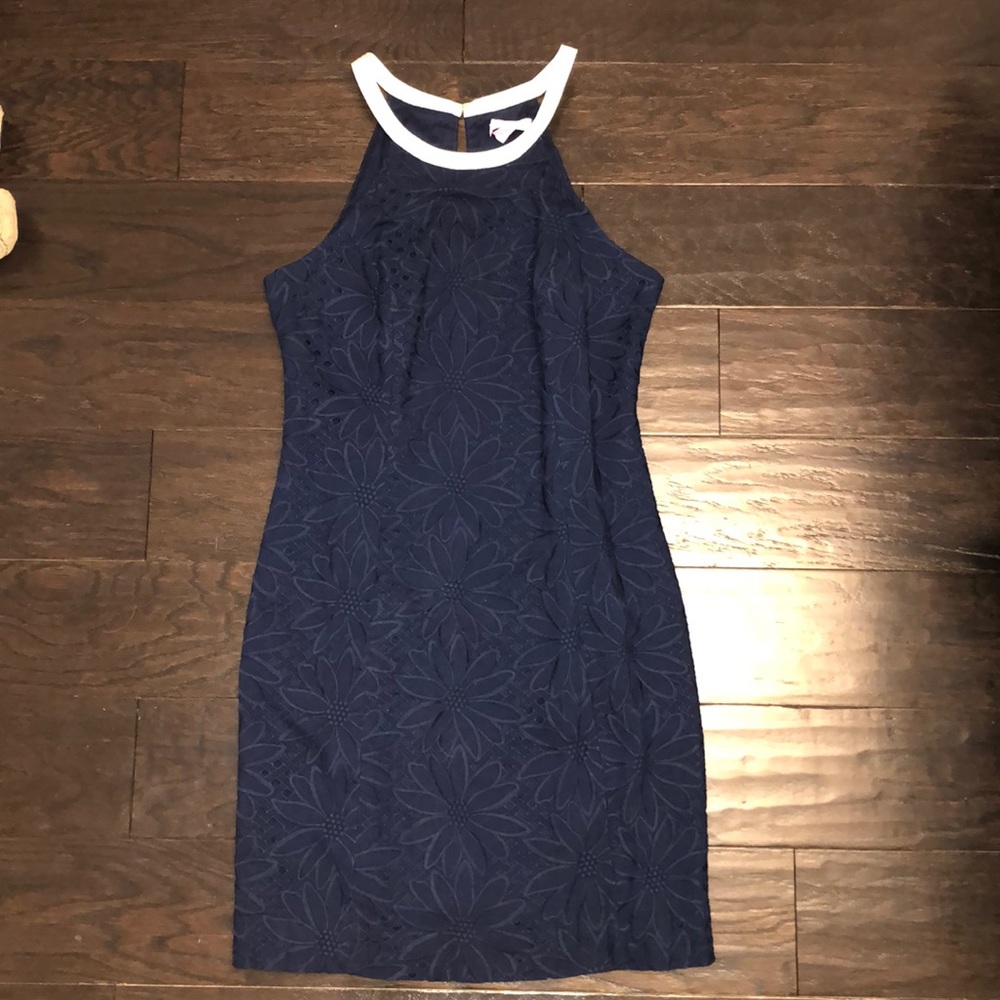 Lily Pulitzer Navy Halter dress